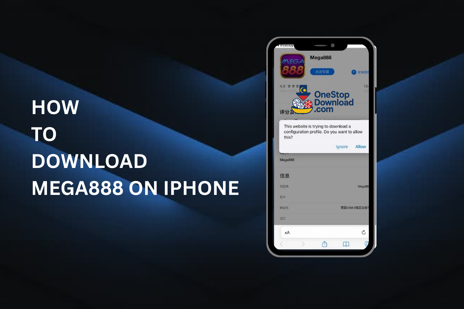 TRUSTED SOURCE ON MEGA888 DOWNLOAD APK AND iPHONE